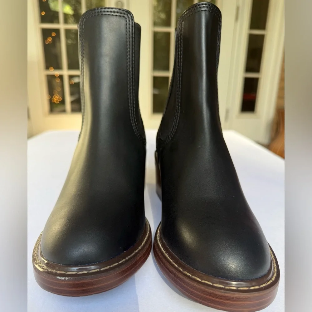 đź–¤Steve Madden Black Laurely Ankle Booties Size 8.5 - NWOT - Picture 6 of 8